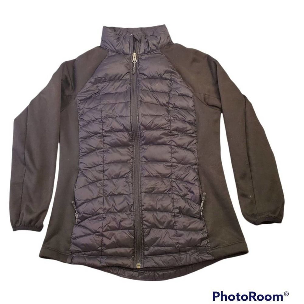 32 Degrees Weatherproof Black Puffer Jacket Womens size S